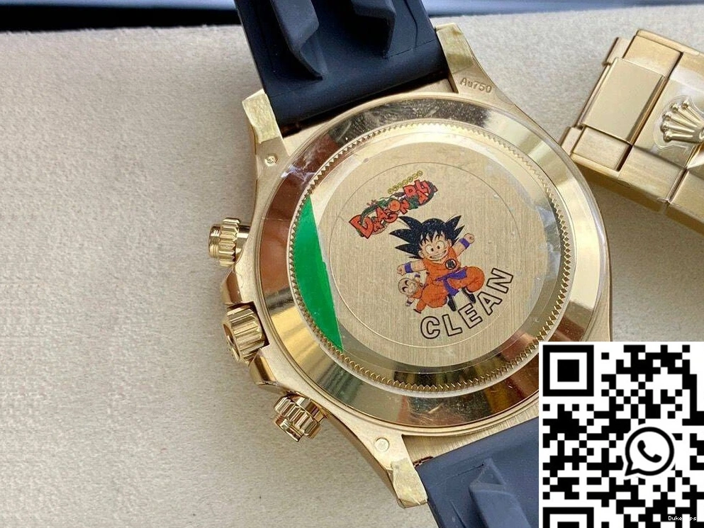 M116518ln-0078 Daytona Rolex Rubber Clean Cosmograph Factory Strap 0223